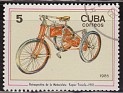 Cuba - 1985 - Motorcycles - 5 C - Multicolor - Cuba, Motorcycles - Scott 2801 - Kayser 1910 motorcycle tricycles - 0